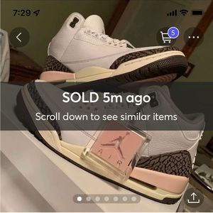 SOLD Neapolitan Jordan 3’s